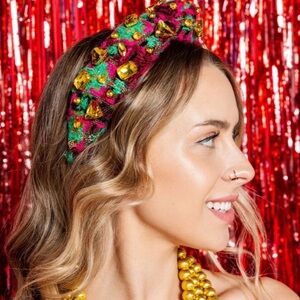 NWOT Vibrant Jewel-Embellished Headband